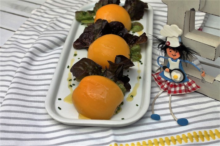 melocotones rellenos