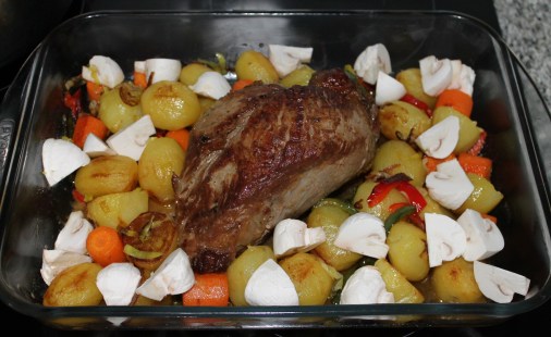 Pez de ternera asada